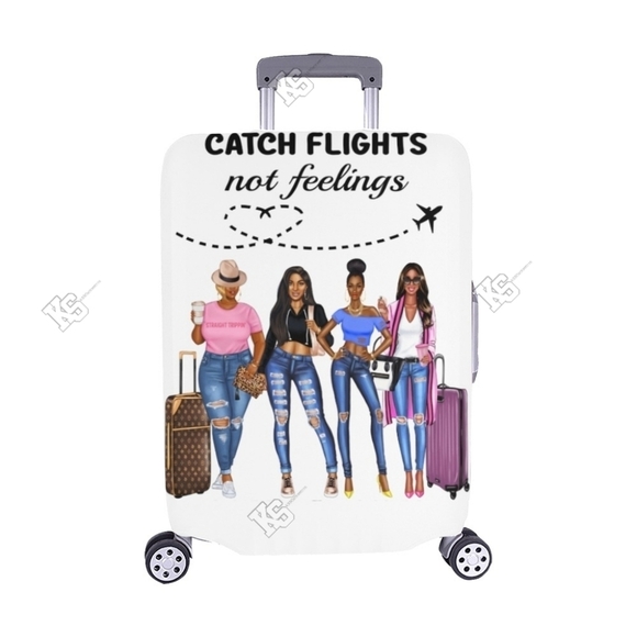 Catch Flights Not Feelings Umbrella - Picture 4 of 7